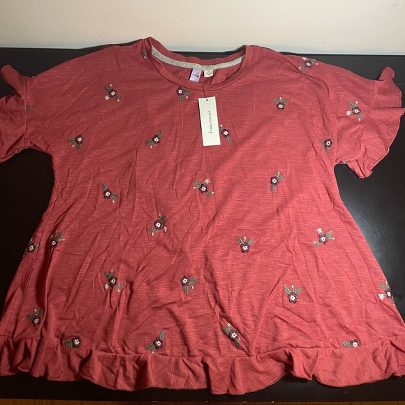 Francesca’s Floral Blouse - Picture 3 of 10